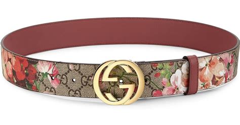 gucci flower embroidered belt|high waist Gucci belt.